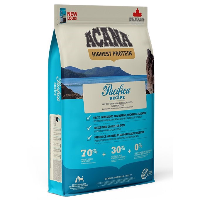 Acana Pacifica Recipe hundefoder, 11.4 kg