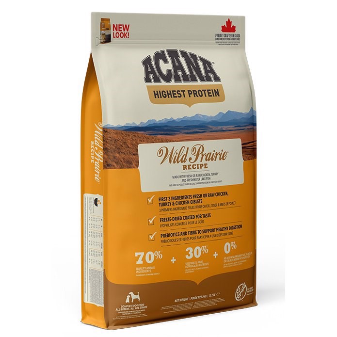 Acana Wild Prairie Recipe hundefoder, 11.4 kg