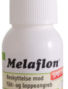 Anibio Melaflon spot on. 50 ml. Beskytter mod lopper og flåter.