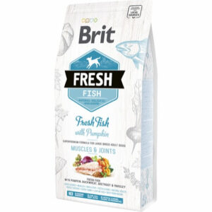 Brit fresh adult large hundefoder fisk & græskar 12kg