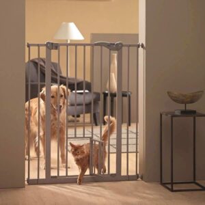 Dog Barrier hundegitter med kattelem indbygget