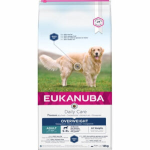 Eukanuba Adult Daily Care Overweight, Hundefoder 12kg