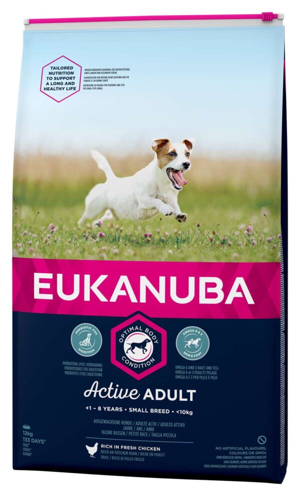 Eukanuba adult small hundefoder 12 kg