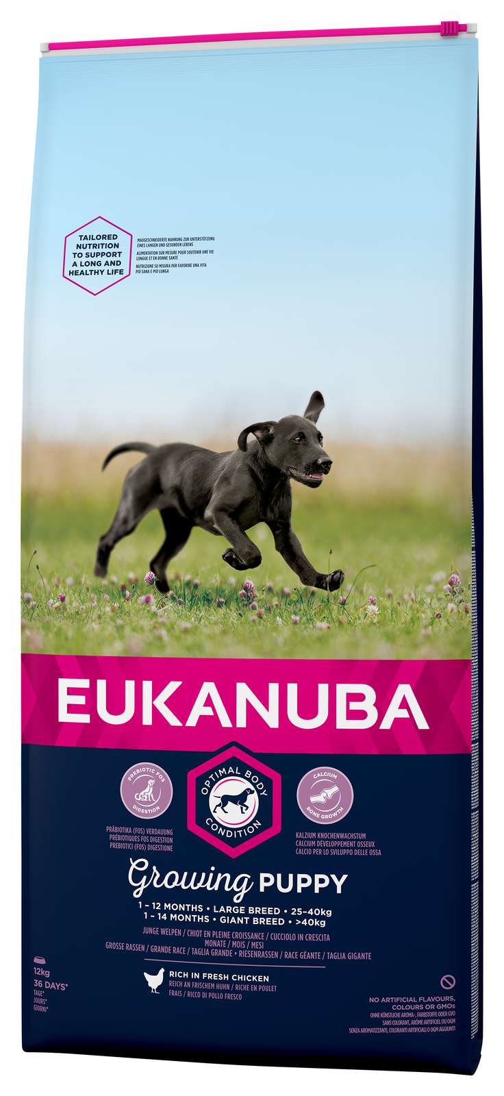 Eukanuba puppy L/XL hundefoder kylling & ris 12kg