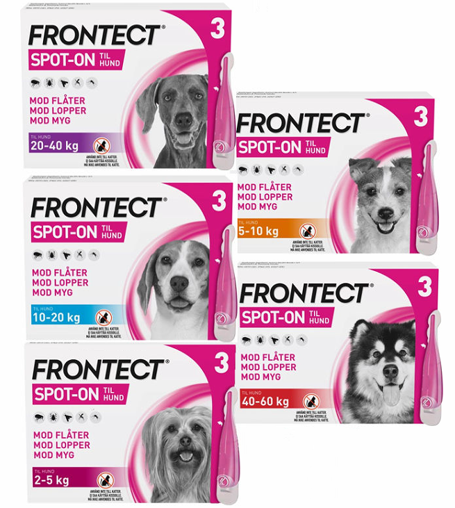 protein Træ Beloved Frontect Spot on. Loppemiddel til hund. - Lavpris Dyrehandel