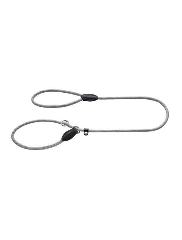 Hunter retriverline I kraftig nylon, til hund, grå 8mm/170cm