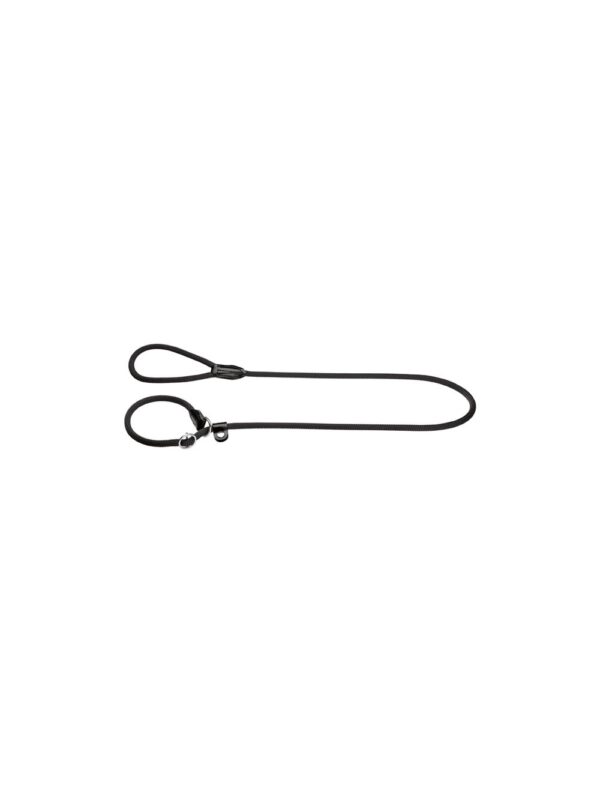 Hunter retriverline I kraftig nylon, til hund, sort, 8mm/170cm