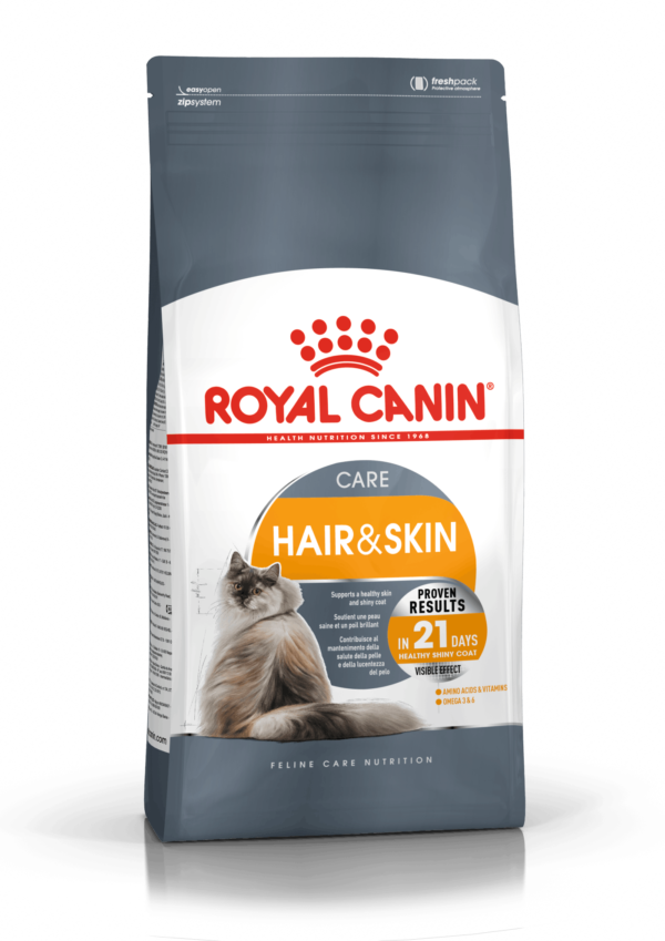 Royal Canin Hair & Skin Care. Pleje af kattens pels og hud
