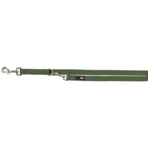 Trixie premium hunde dressurline, justerbar, mørkegrøn xs / xl XS/S