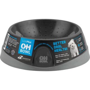 LickiMat OH Hundeskål S-L Sort 250 ml