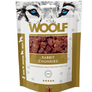 Woolf Kanin Chunkies 100g Hundegodbidder