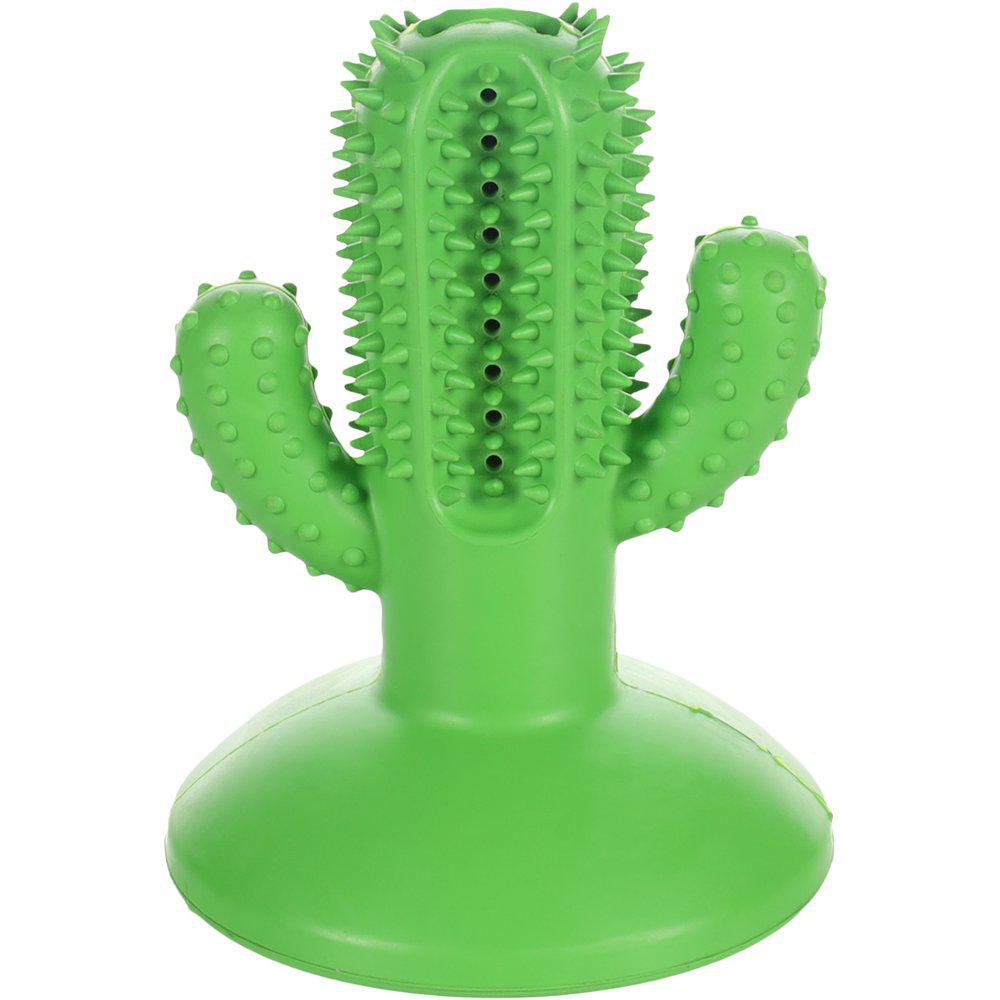Flamingo Mescal Dental Cactus, bidelegetøj, Grøn legetøj til hund