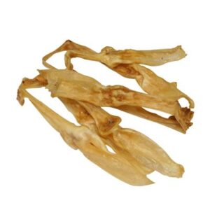 Kaninører uden pels 10 stk, naturlig hundesnack
