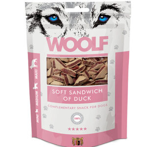 Woolf Sandwich med And 100g Hundegodbidder