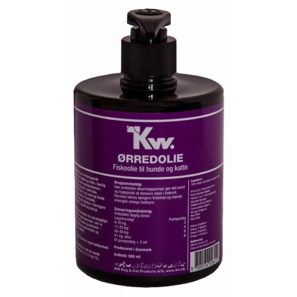 KW Ørredolie, 500 ML