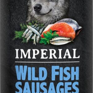 AlphaSpirit Wild Fish pølse 350 g Vådfoder til voksne hunde
