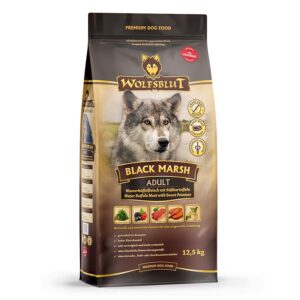 WolfsBlut Black Marsh Adult hundefoder, 12.5 kg