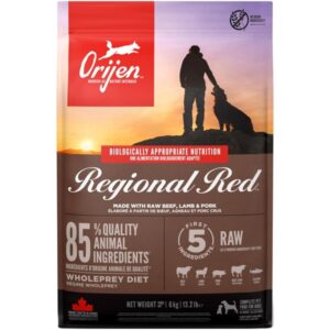Orijen Regional Red hundefoder, 6 kg - KORT DATO