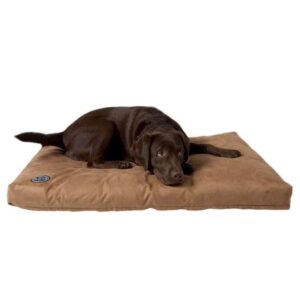 Memory foam hundeseng, Camel, 100 x 70 cm