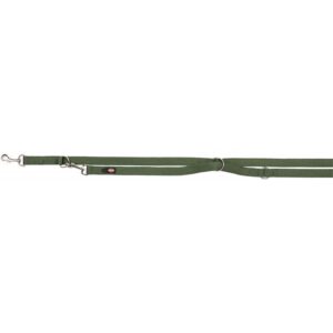 Kraftig Nylon dressurline, Forrest, 2 meter, 20 mm