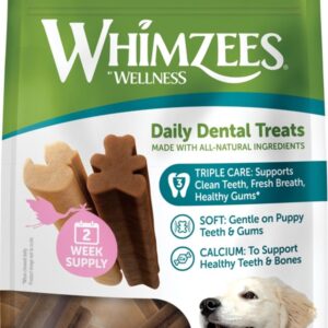 Whimzees Puppy M/L, 14 stk, 210g