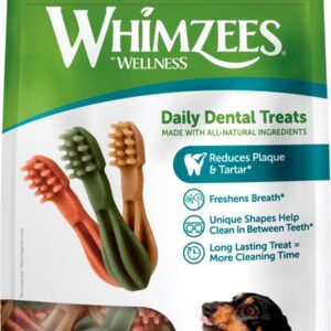 Whimzees Toothbrush Star XS, 48 stk, 360g