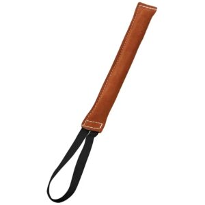 Bideskind i læder med 1 håndtag